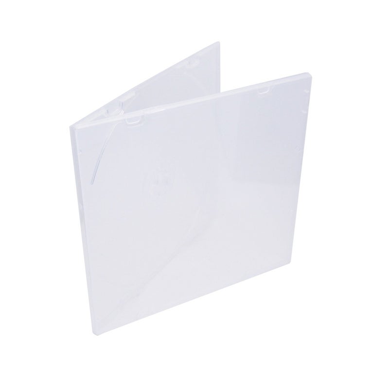 Maxtek 5.2mm Durable CD Case, Slim Single Clear PP Poly Plastic Cases, 100 Pack. - Image 3